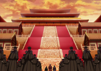 three_great_families_of_qin_with_the_eunuchs_arrives_in_front_of_the_throne_room_anime_s2